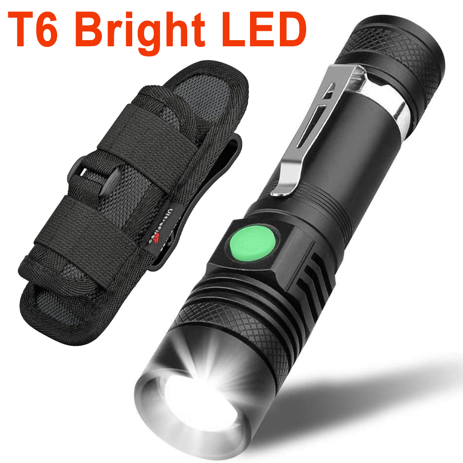 Jewelry Making Torch - High Power Led-zaklampen Zoombare campinglamp met
