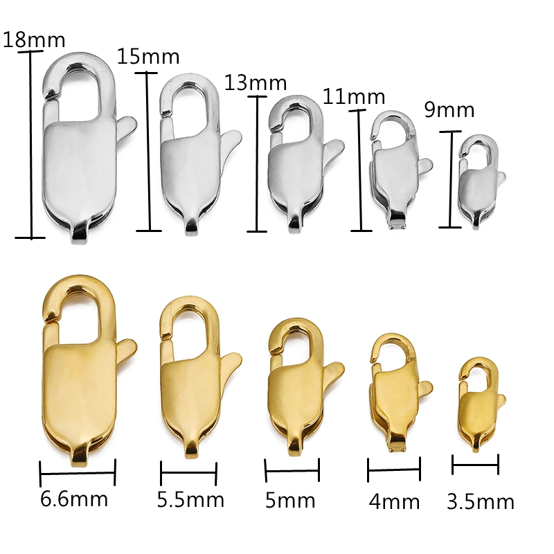 10 stks High End Kwaliteit Gou - Lobster Clasp Silver recensie en prijs