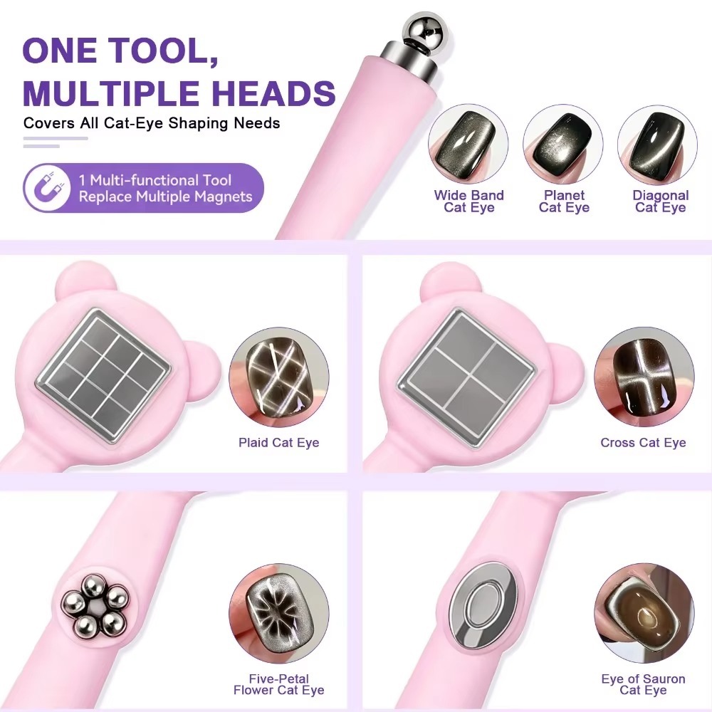 6-in-1 kattenogenmagneet voor  - Jewelry Making Board recensie en prijs