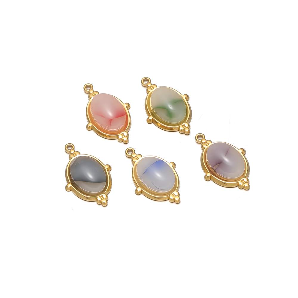 4 stuks ovale bedels van roest - Jewelry Making Gemstones recensie en prijs