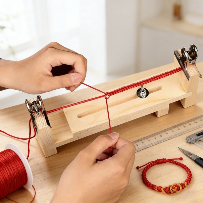 Houten armbandweefgereedschap  - Jewelry Making Machines recensie en prijs