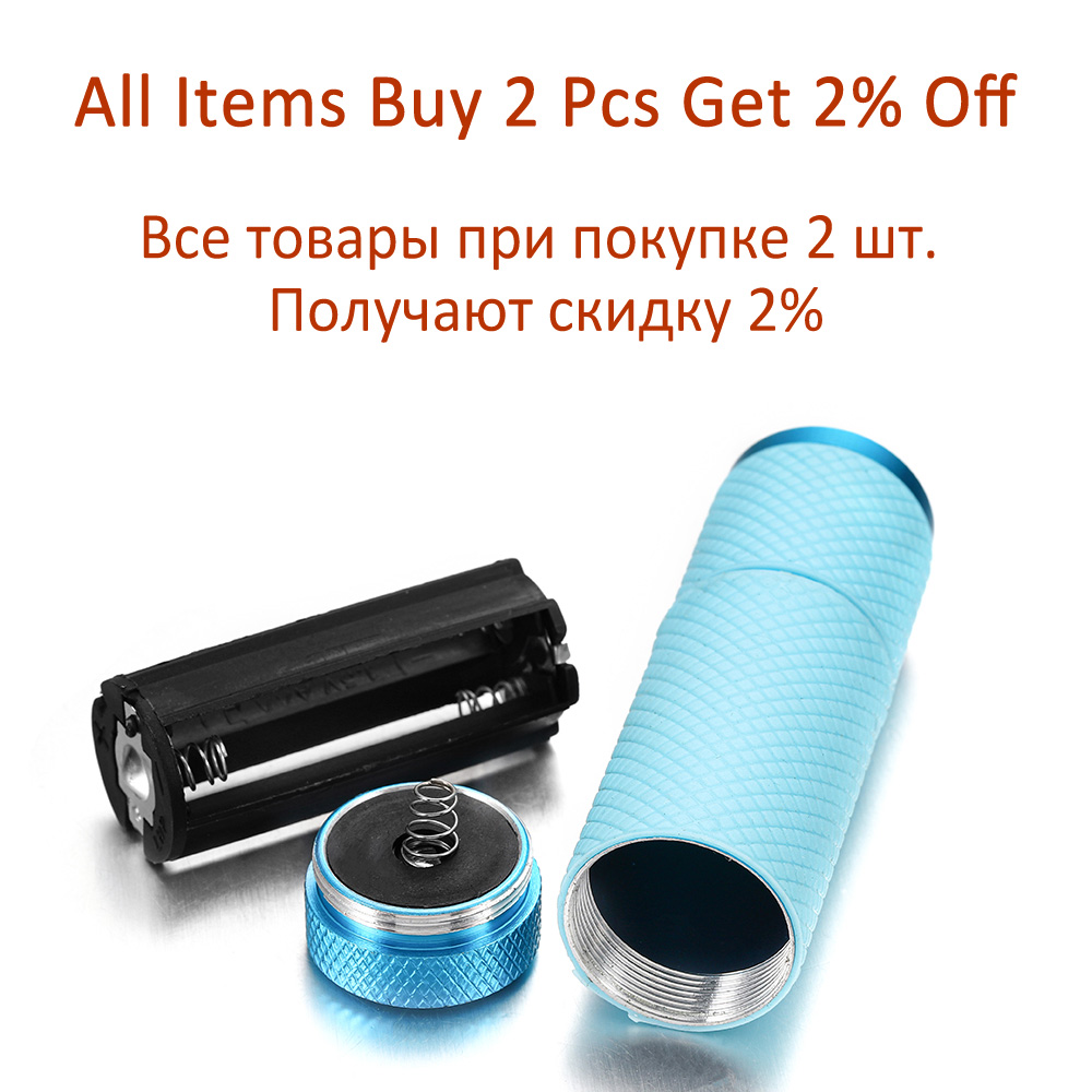 9 Led Uv Zaklamp Ultra Violet  - Jewelry Making Torch recensie en prijs