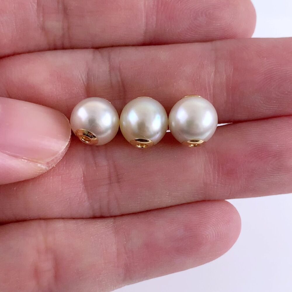 Set van drie witte, 9-10 mm Ja - Jewelry Making Drill recensie en prijs